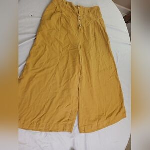 Anthropologie Golden Trousers
